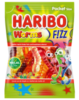 2022 HARIBO Worms_Fizz_80g Halal_8691216092938